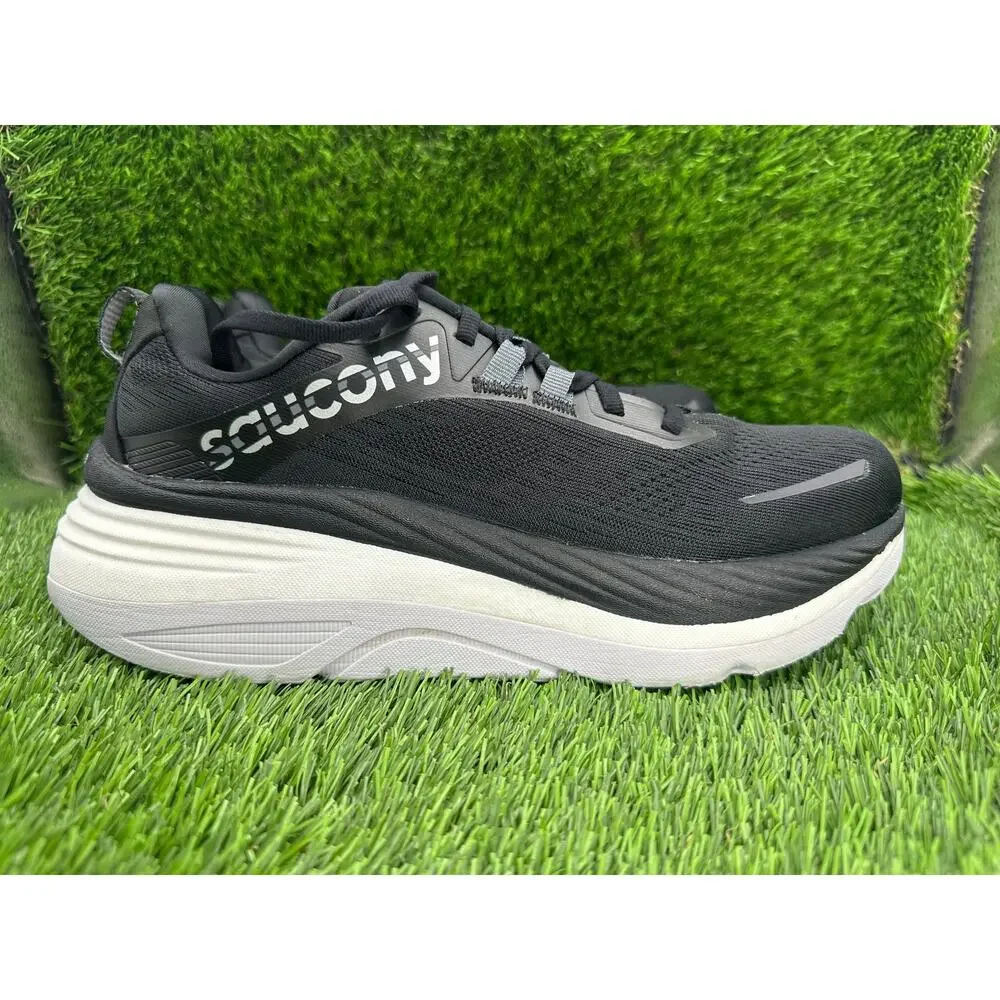 Saucony Hurricane 24 S10933-100 Athletic Sneaker Women's 7.5 Black Mesh Running